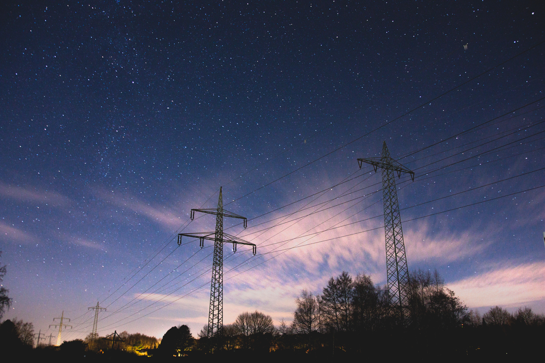 Haddorfer See bei Nacht