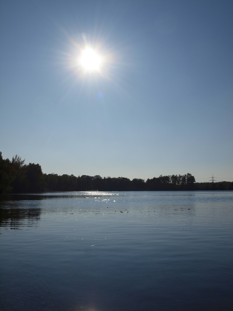 Haddorfer See zur Herbstzeit