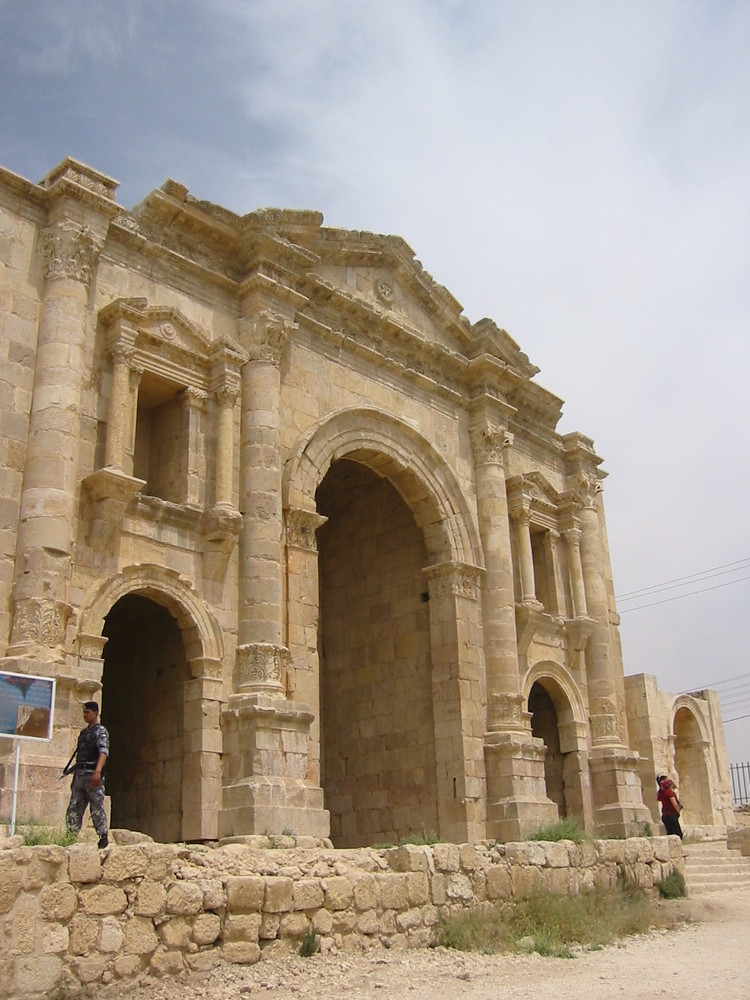 Hadrian's Arch in Jerash