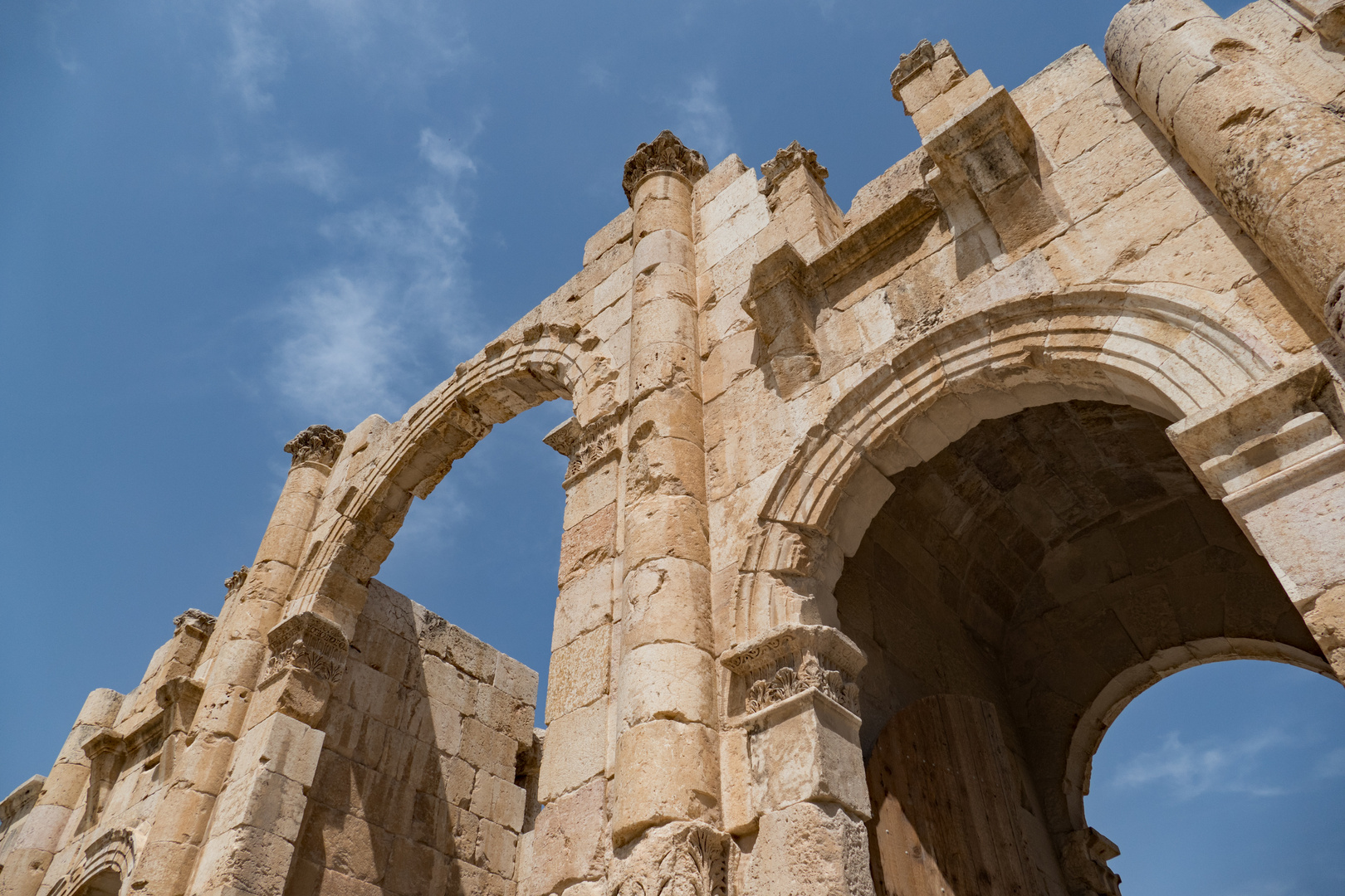 Hadrianstor in Jerash Jordanien