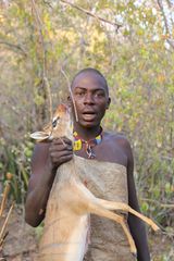 Hadza Buschmänner Tansania