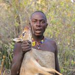 Hadza Buschmänner Tansania