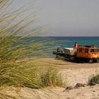 Hägglund am Strand