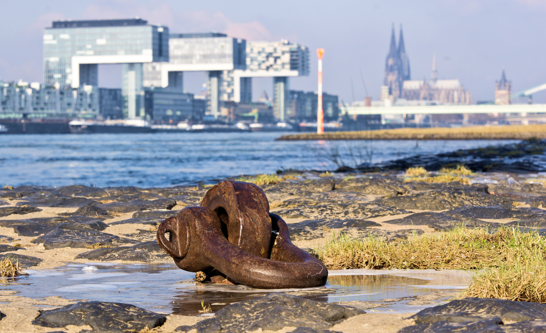 Häh... wo ist der Dampfer hin??? - der war doch gerade noch da!