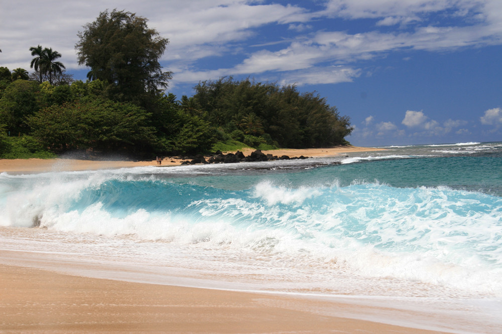 Haena Beach Park im Norden von Kauai