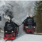 Händegruß bei der Ausfahrt aus Alexisbad