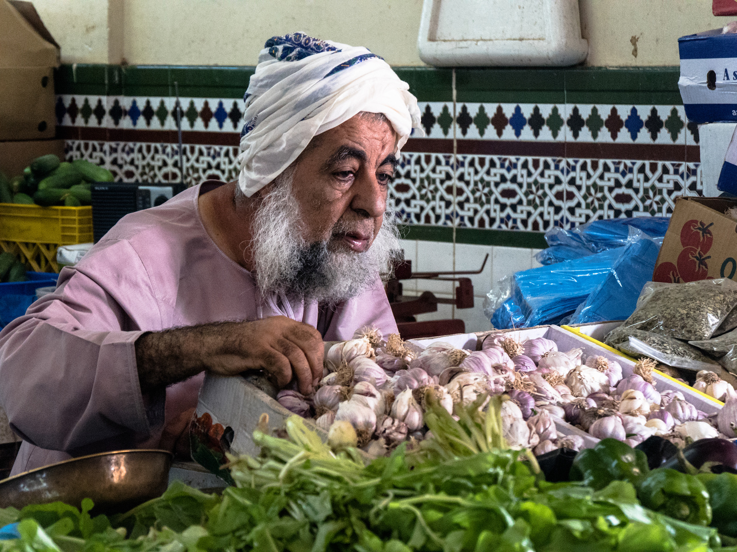 Händler im Oman