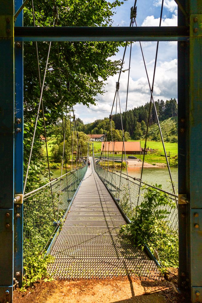 Hängebrücke...