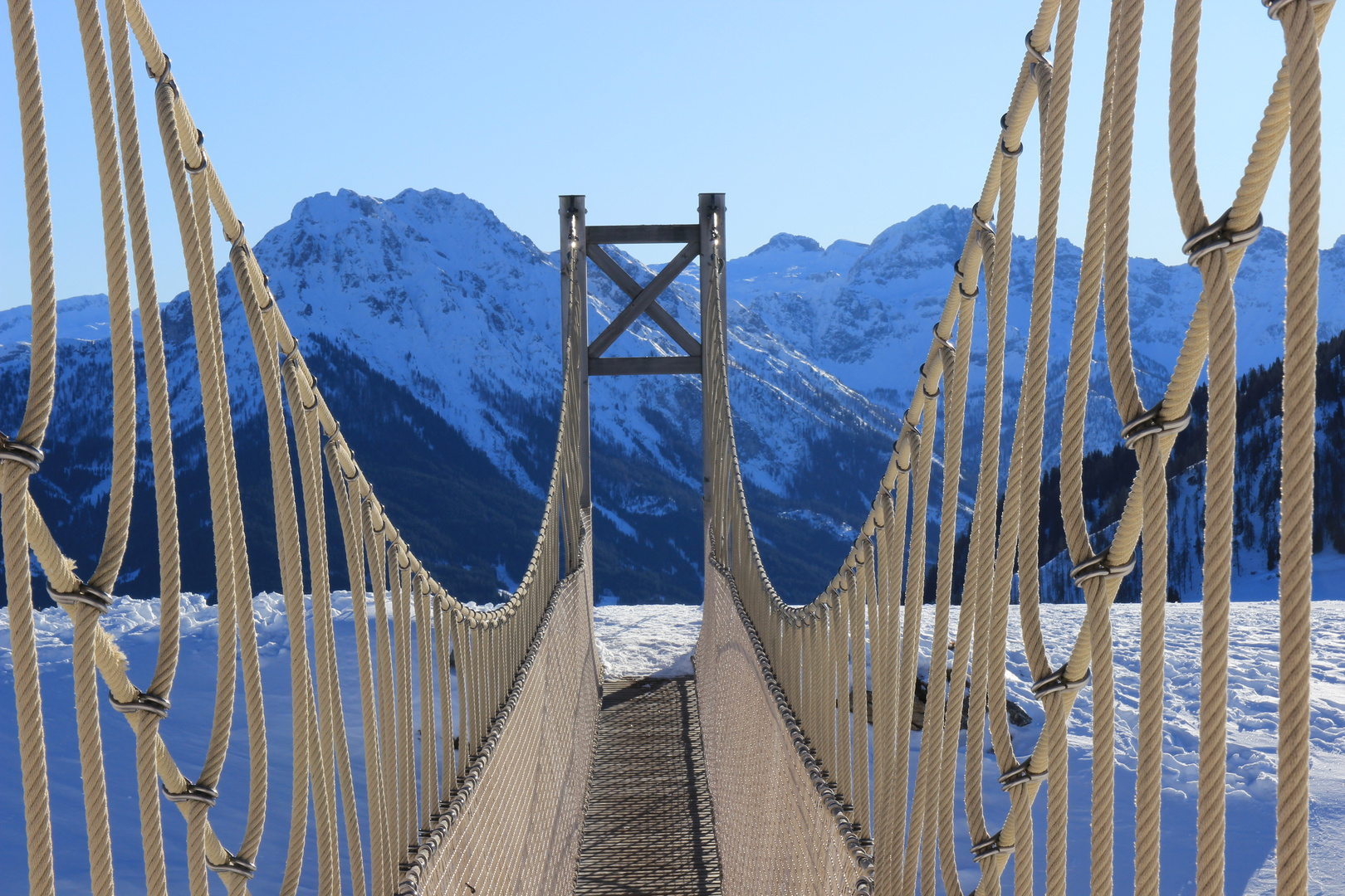 Hängebrücke 