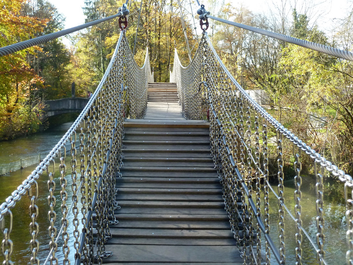 Hängebrücke...