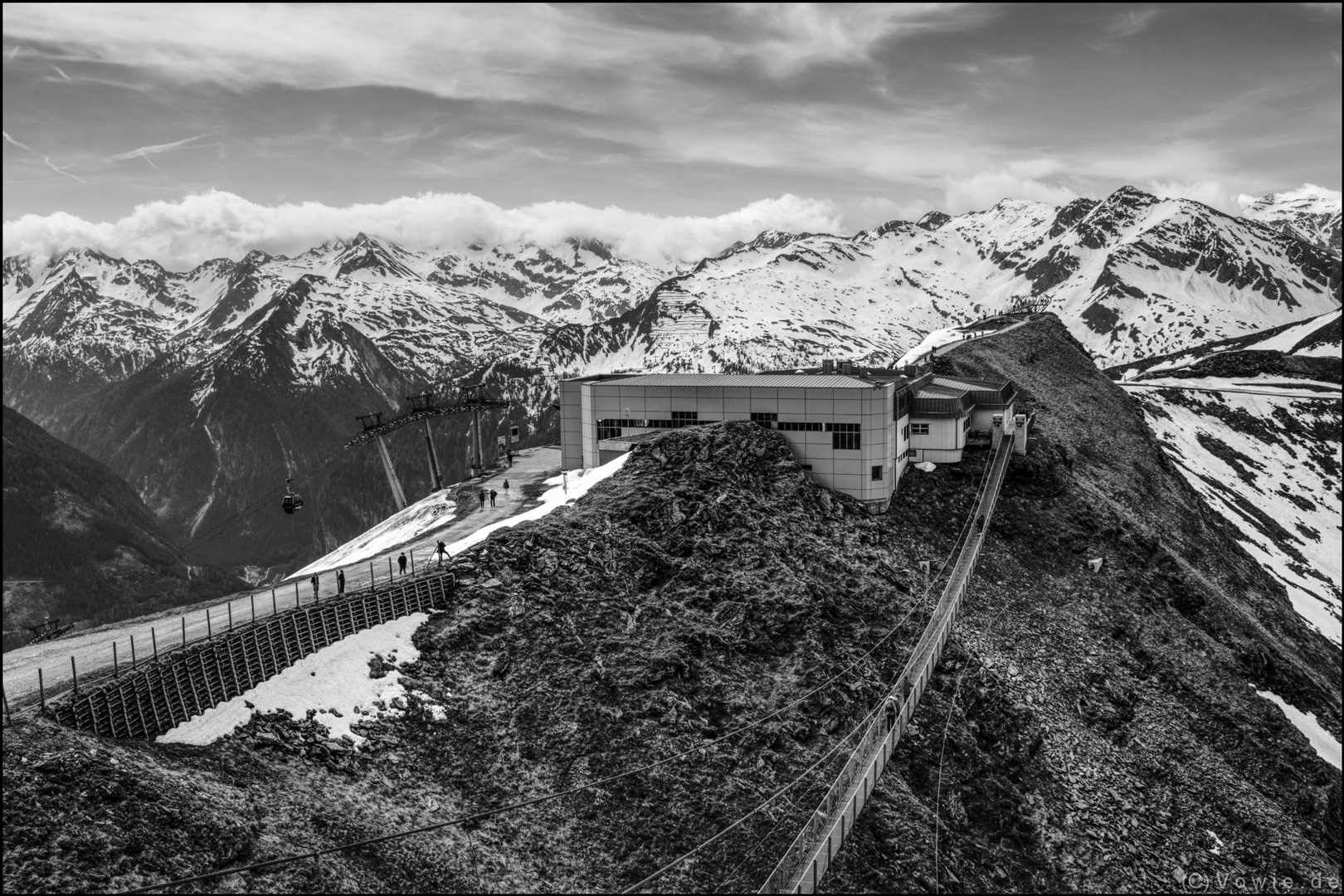 Hängebrücke am Stubnerkogel in Bad Gastein