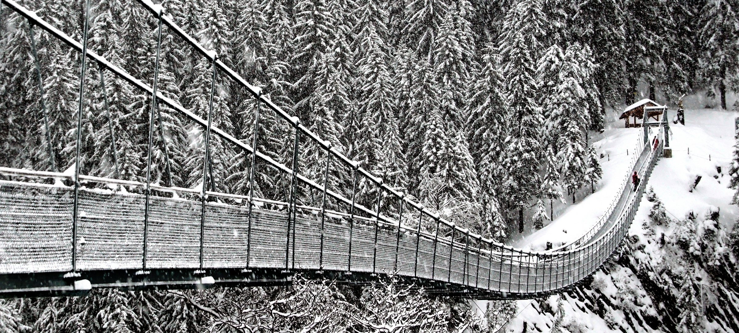 Hängebrücke bei Holzgau/Lechtal