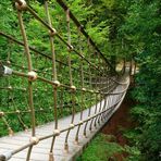 Hängebrücke bei Kühhude