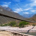 Hängebrücke bei Urique, Chihuahua