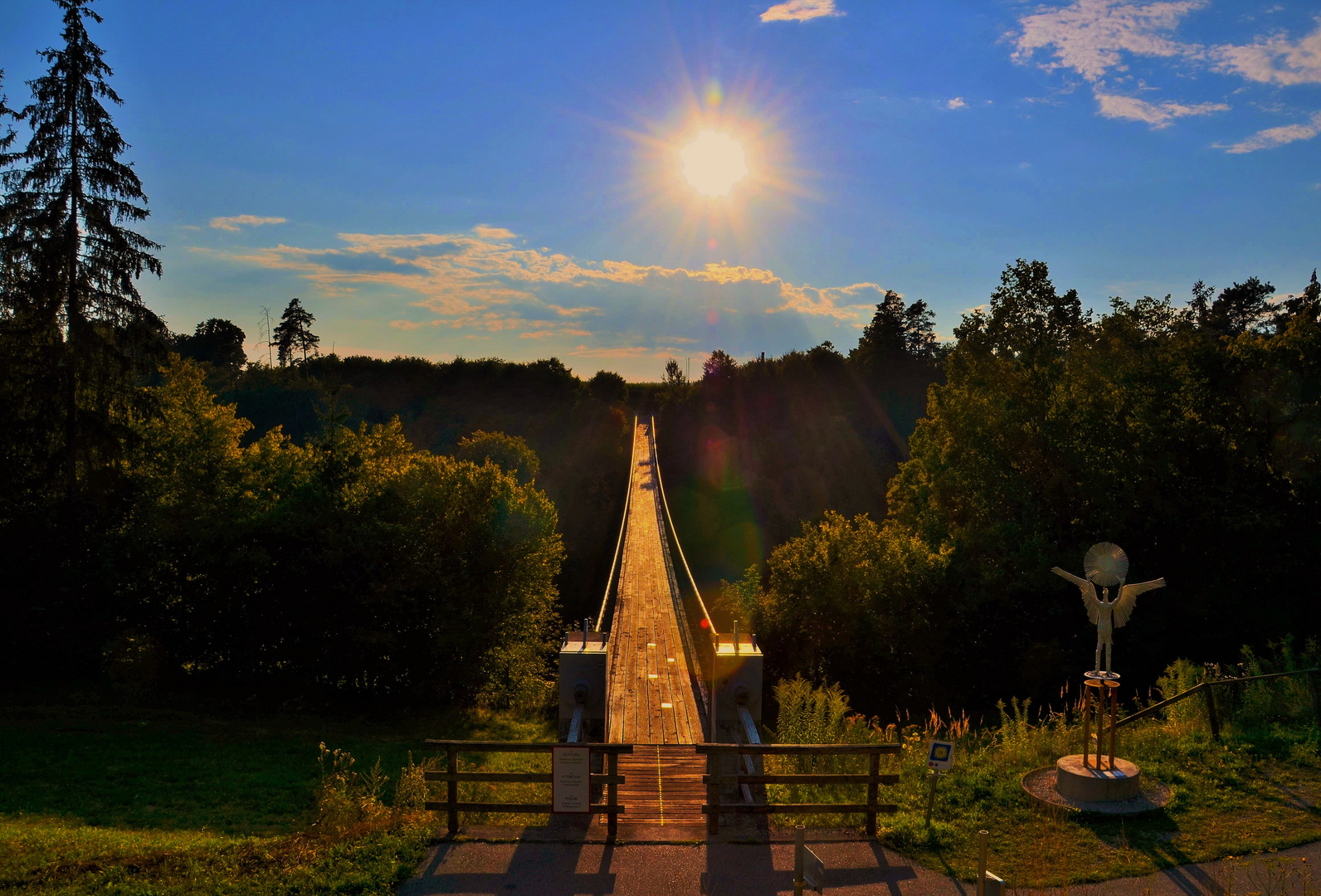 Hängebrücke