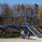 Hängebrücke Fischers - Pfosen