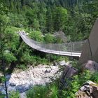 Hängebrücke im Klausbachtal - Berchtesgadener Land