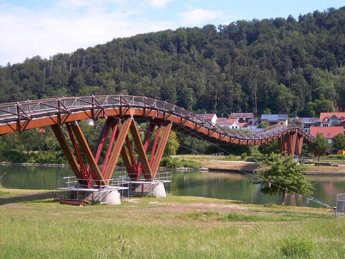 Hängebrücke in Essing