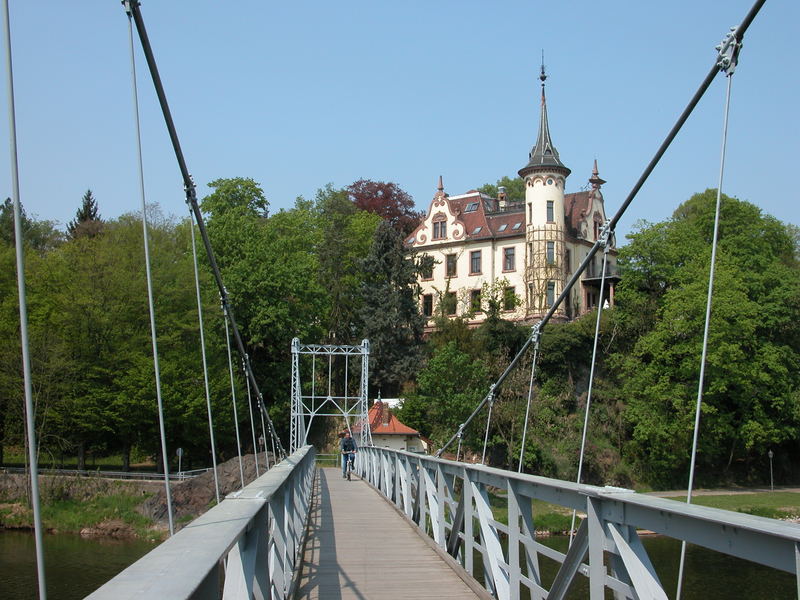 Hängebrücke in Grimma (Sachsen)