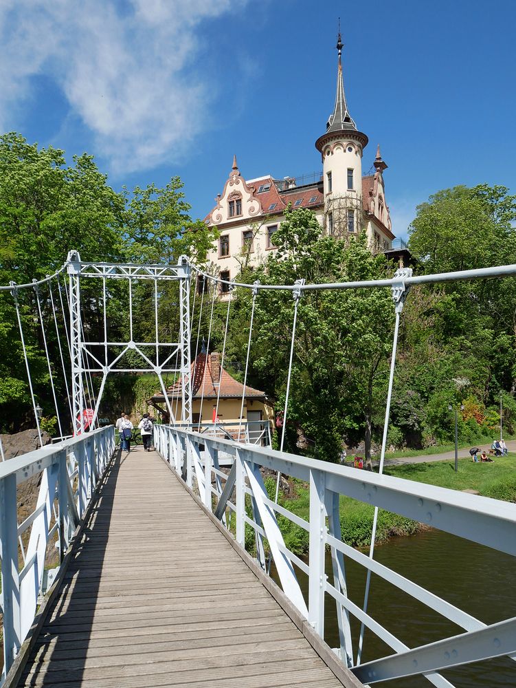 Hängebrücke mit Gattersburg