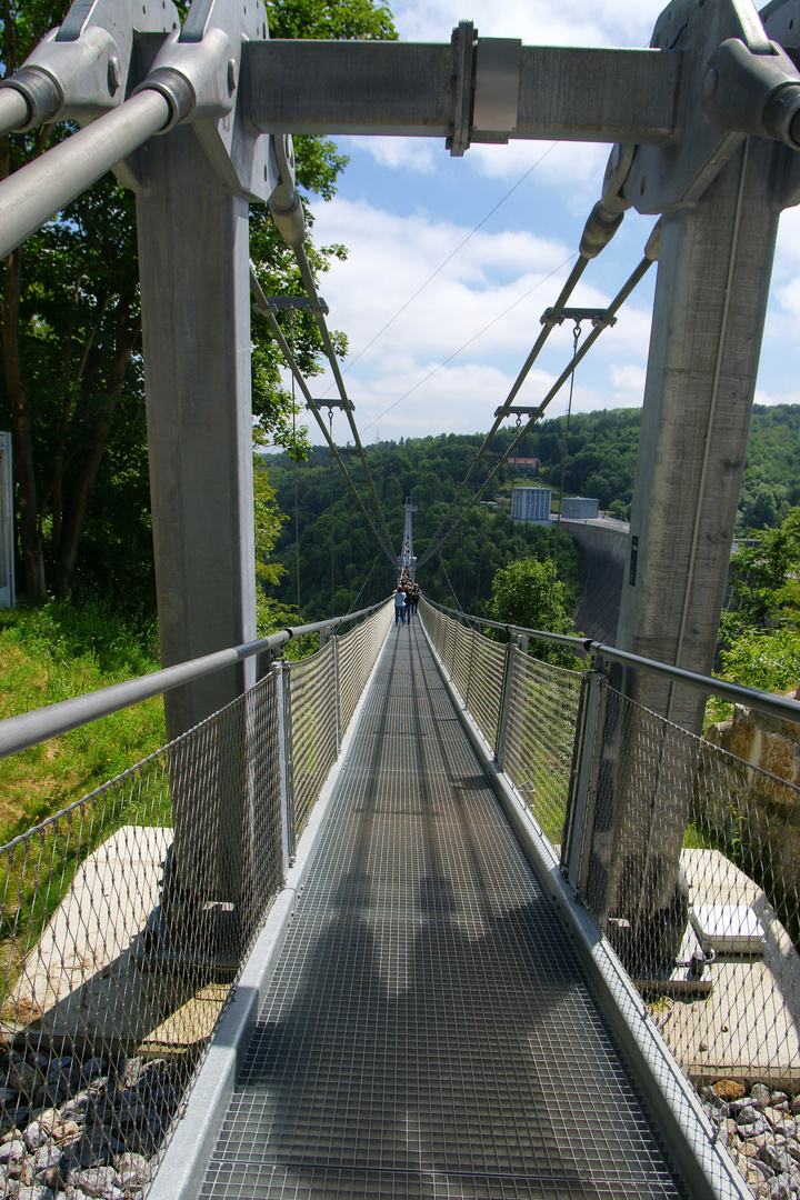 Hängebrücke Rappbode-Talsperre