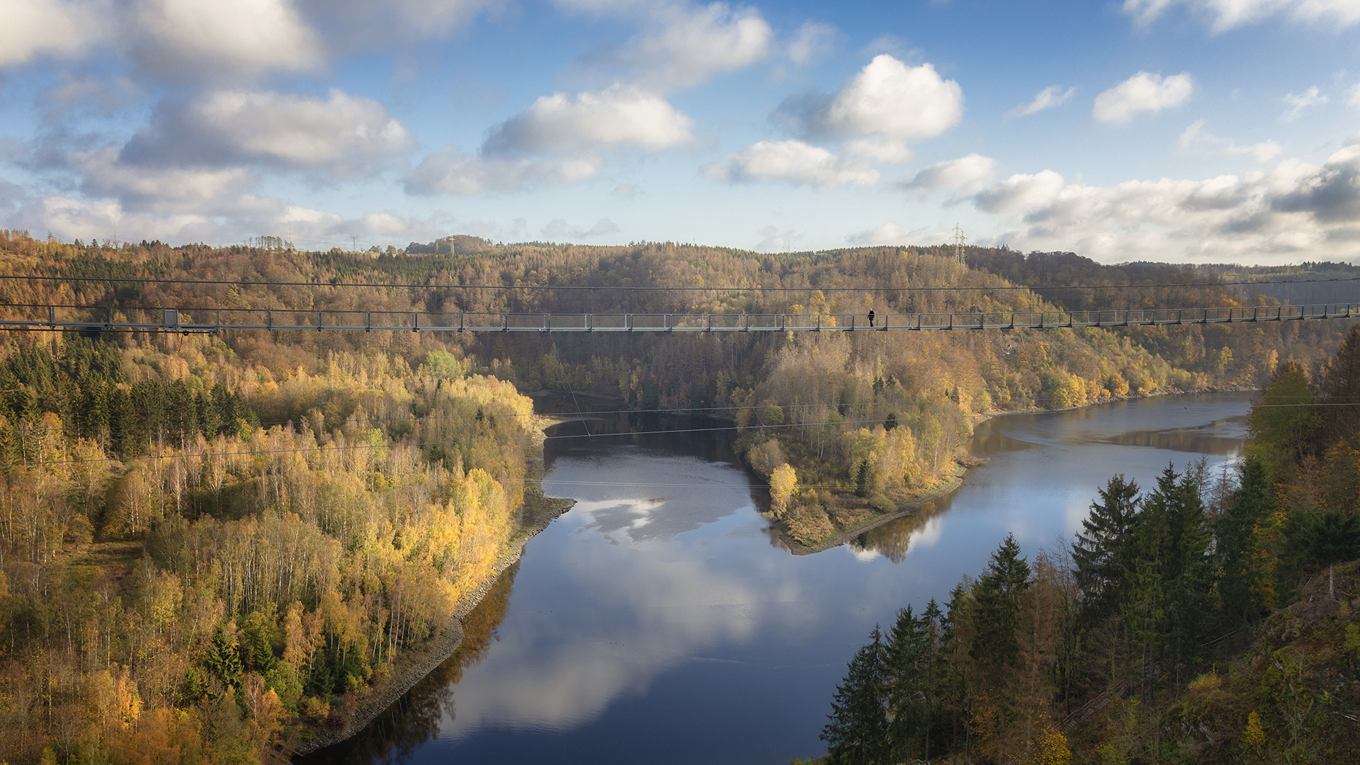 Hängebrücke Rappodetalsperre (Harz)