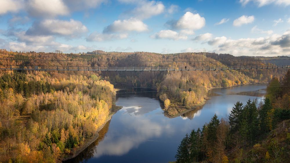 Hängebrücke Rappodetalsperre (Harz)