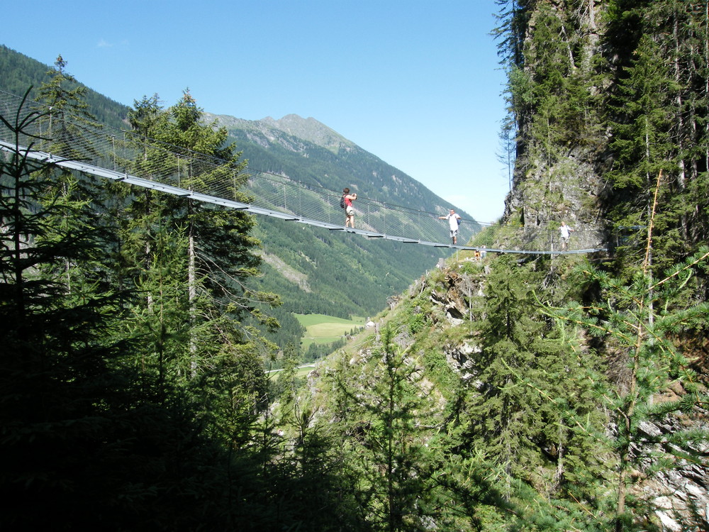 Hängebrücke Riessachwasserfall