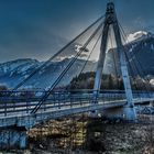 Hängebrücke über den Lech
