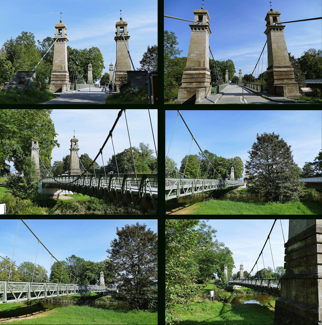 Hängebrücke über die Argen