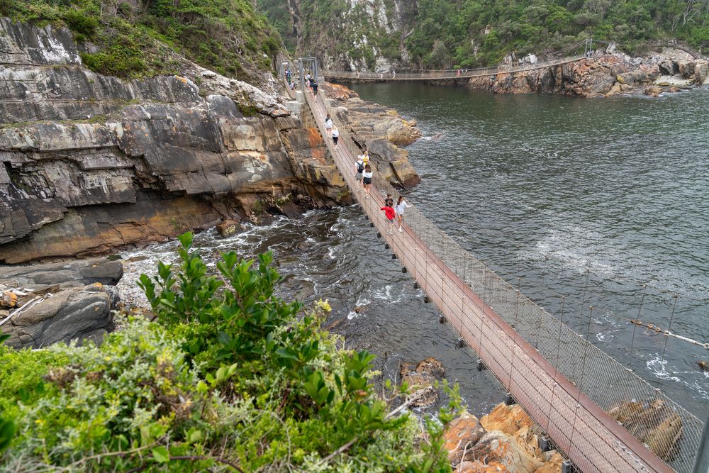 Hängebrücken im Tsitsikamma-Nationalpark 