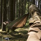 Hängematten Chillen im Wald