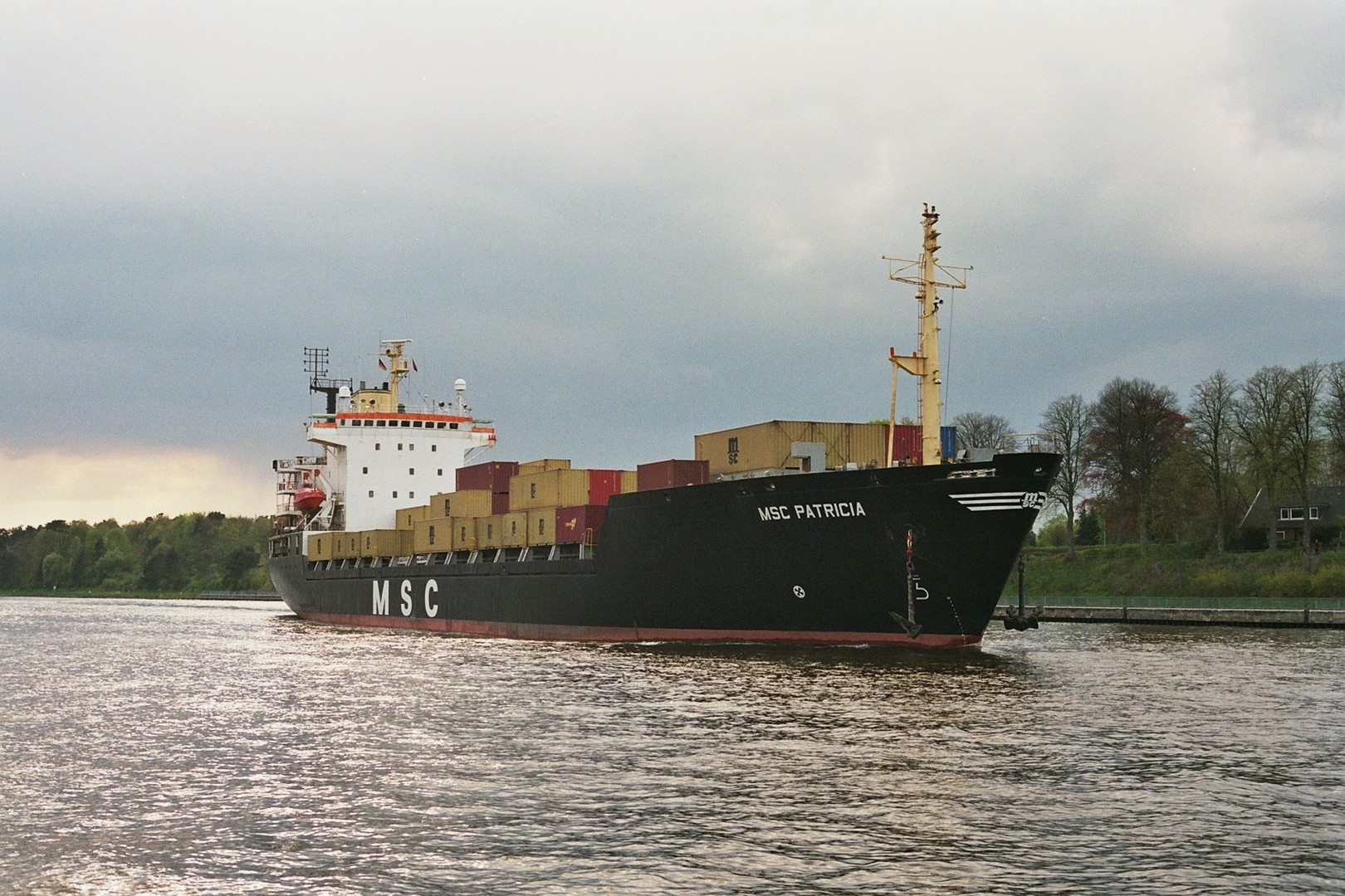 Hängende Anker "MSC PATRICIA"