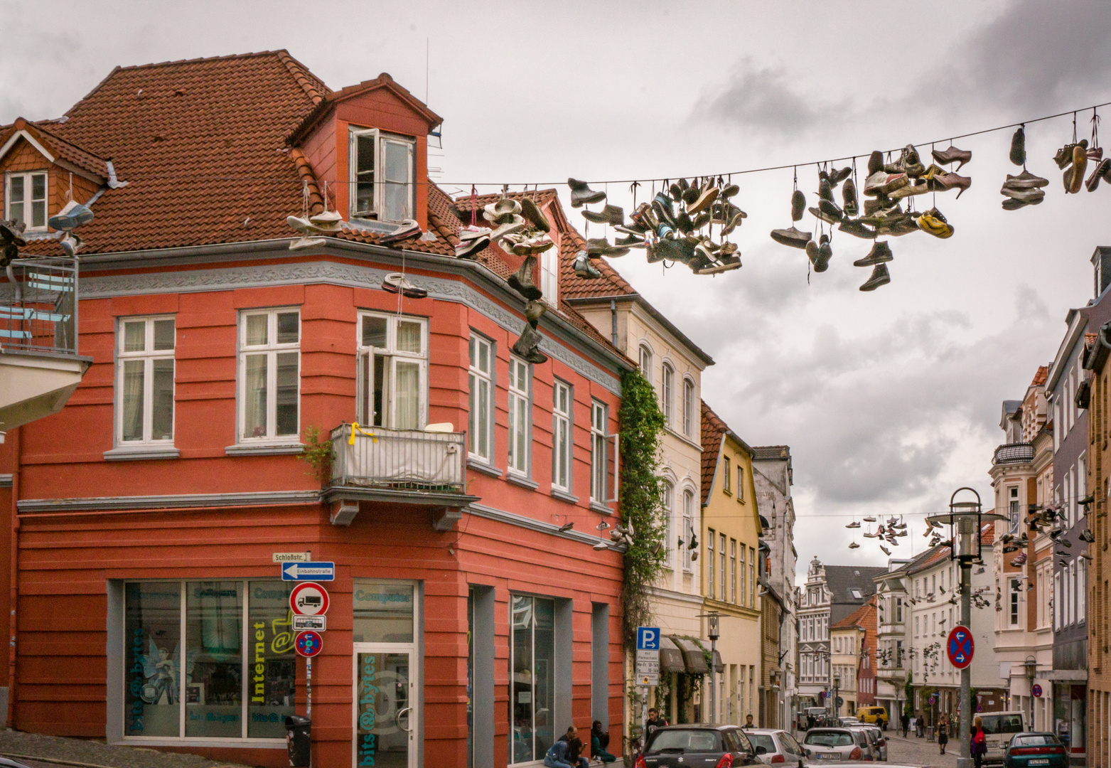 hängende Schuhe I - Flensburg