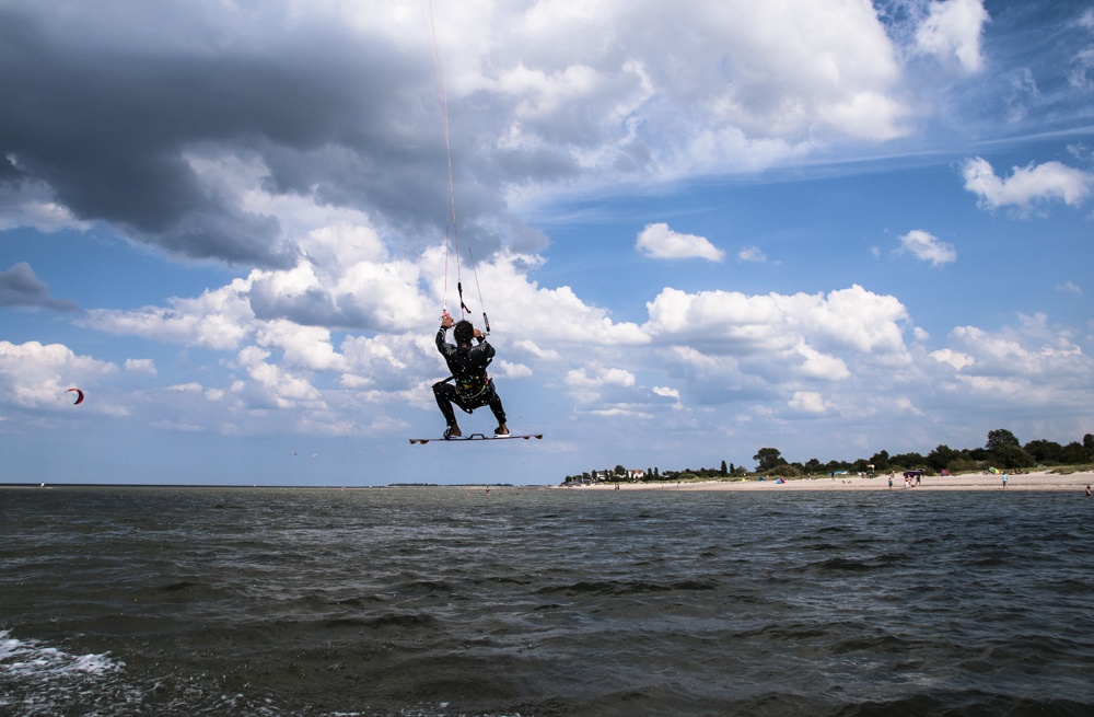 hängender Kiter