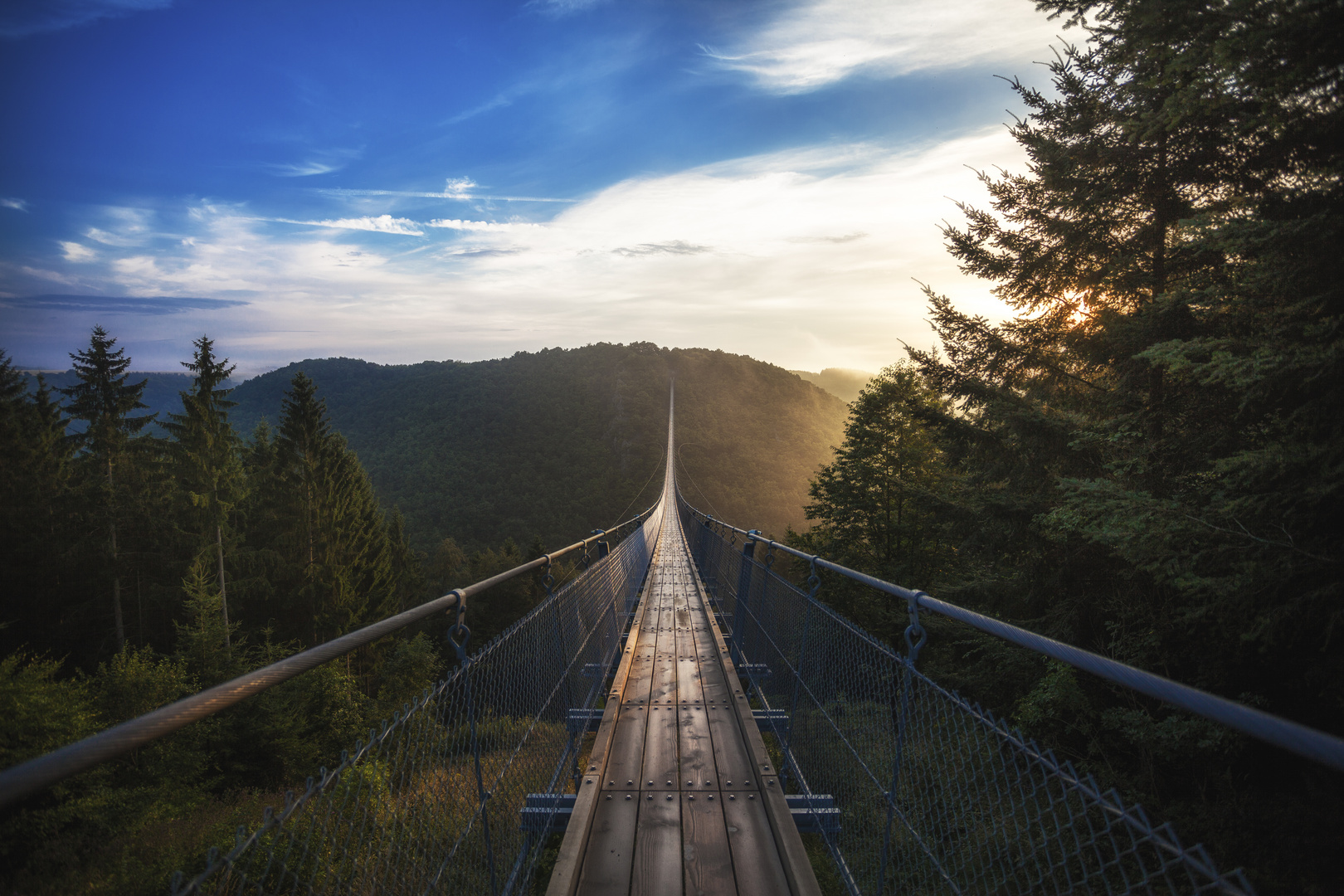 Hängeseilbrücke