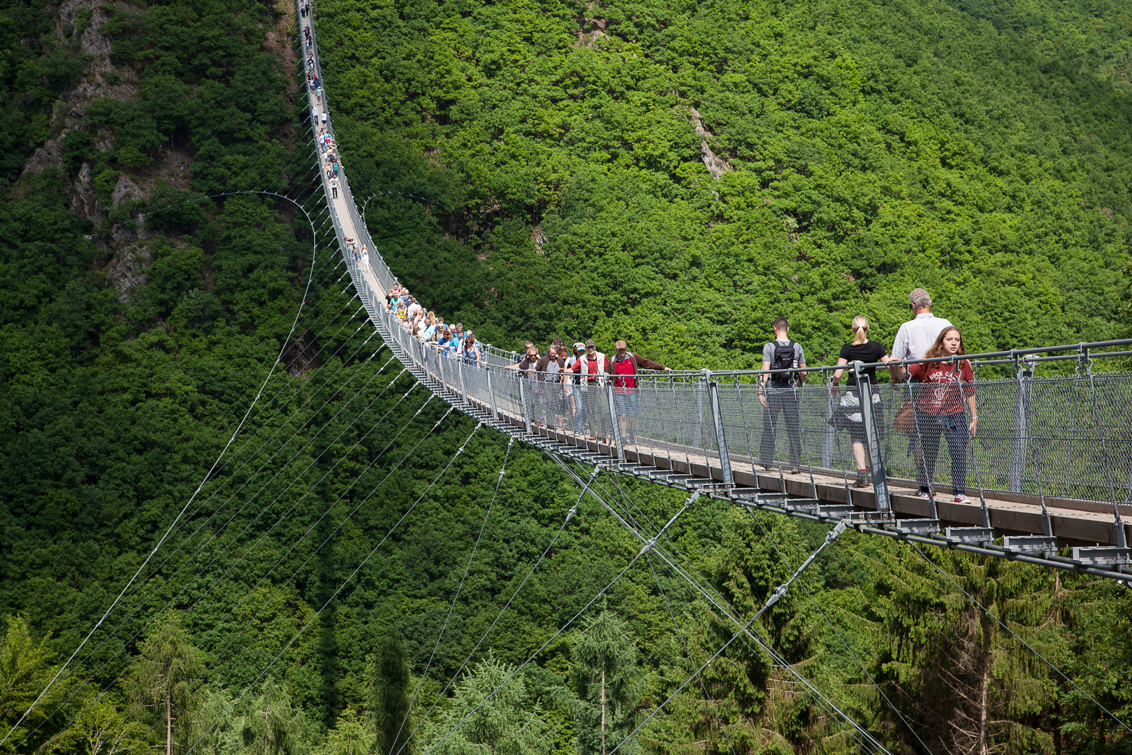 Hängeseilbrücke Geierley