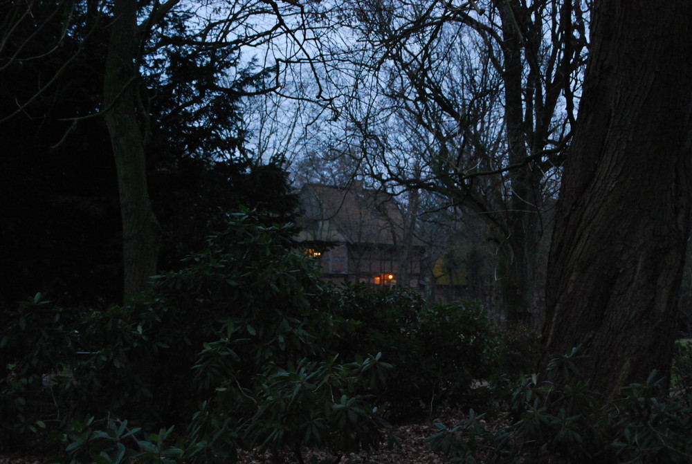 hänsel (fotograf) auf dem weg zum hexenhaus