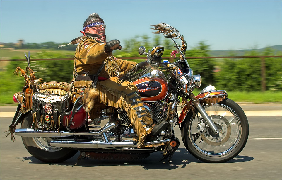 Hauptling Cool Biker 2 Foto Bild Autos Zweirader Motorrader Zweirader Bilder Auf Fotocommunity