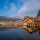 Häuschen am See