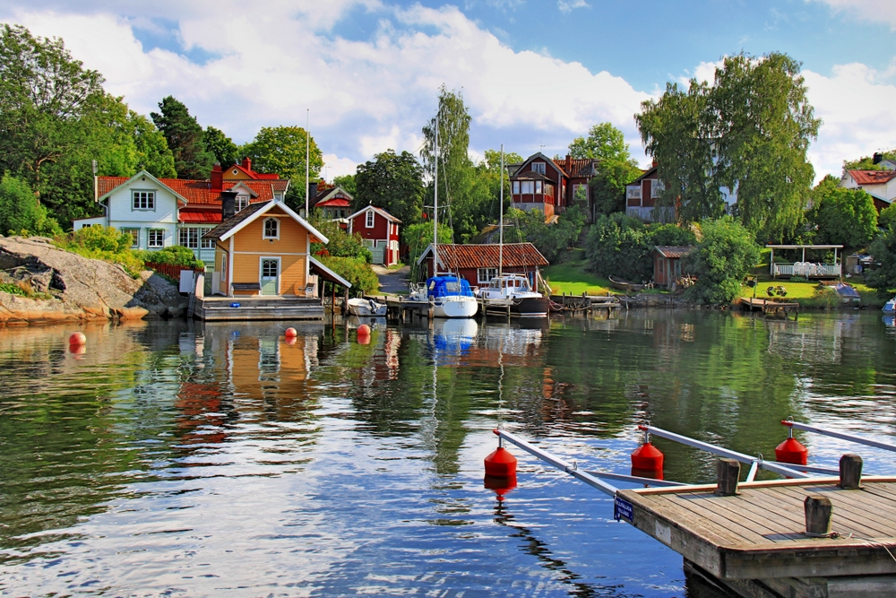 Häuschen am Wasser