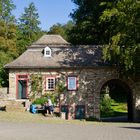 Häuschen der Jugendherberge Burg Bilstein