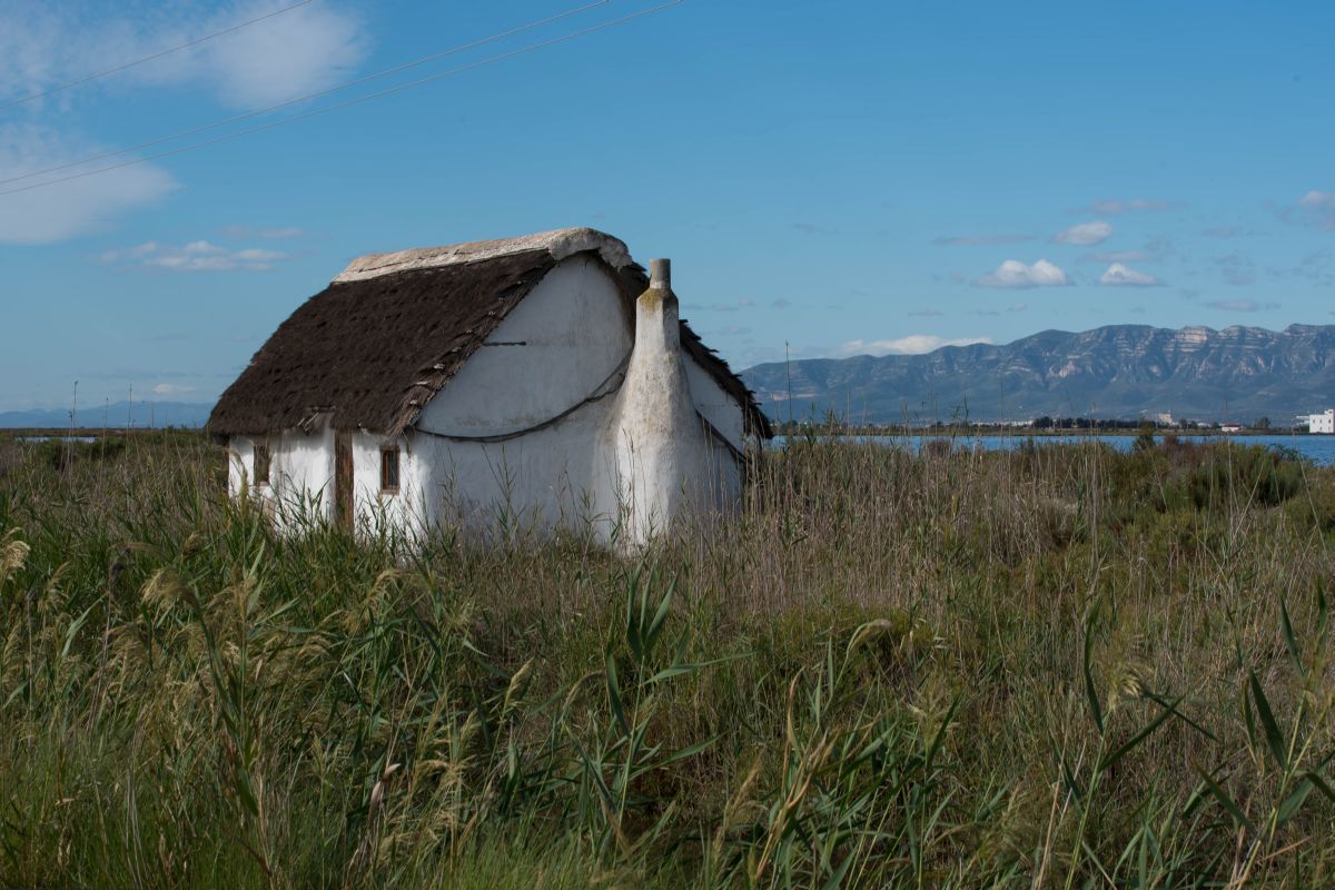 Häuschen im Ebrodelta