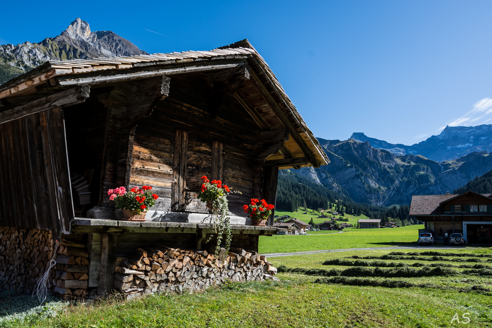 Häuschen in der Schweiz / Adelboden