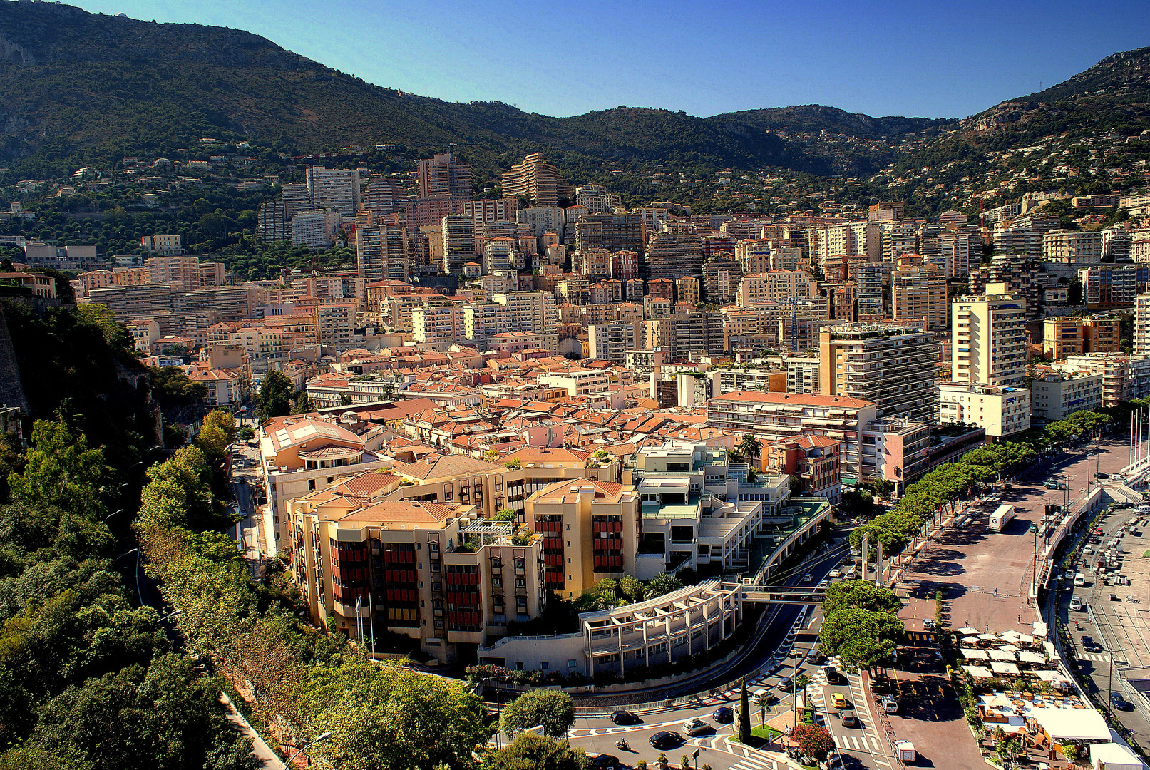 Häuschen zählen in Monaco