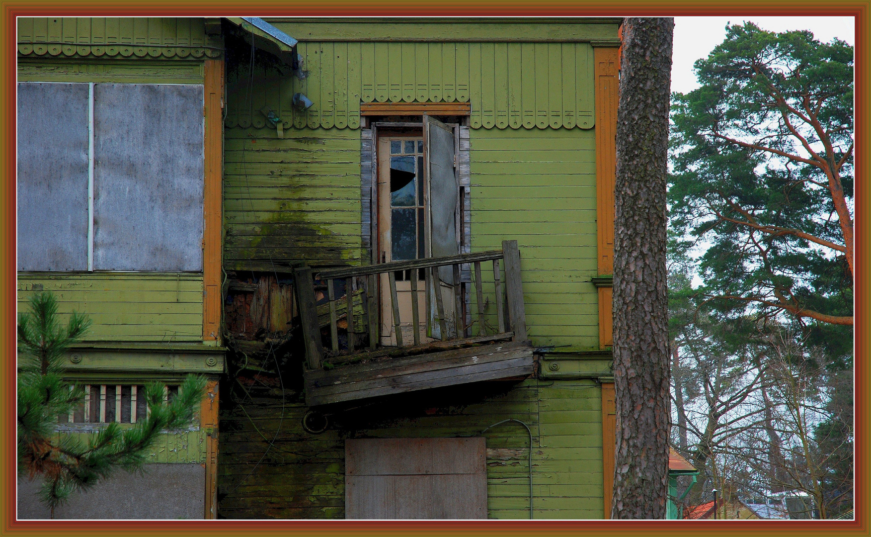 häuschen,Jurmala in Lettland