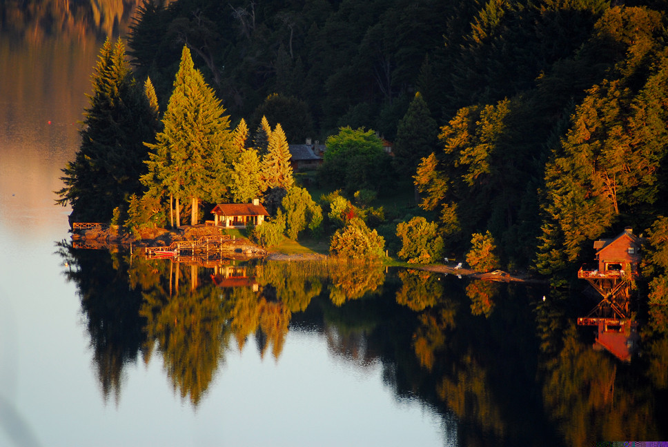 Häuser am see