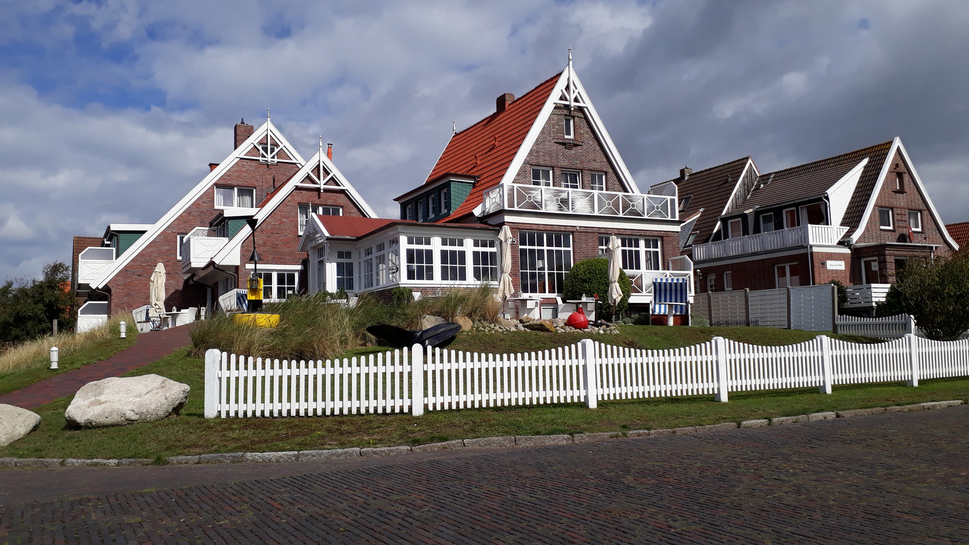 Häuser auf Langeoog