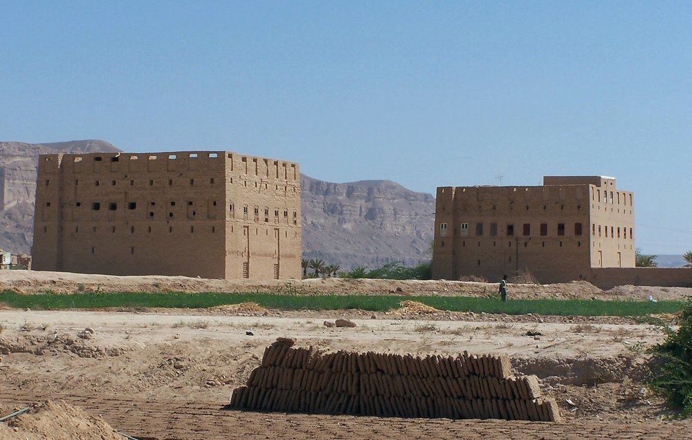 Häuser im Wadi Hadramaut