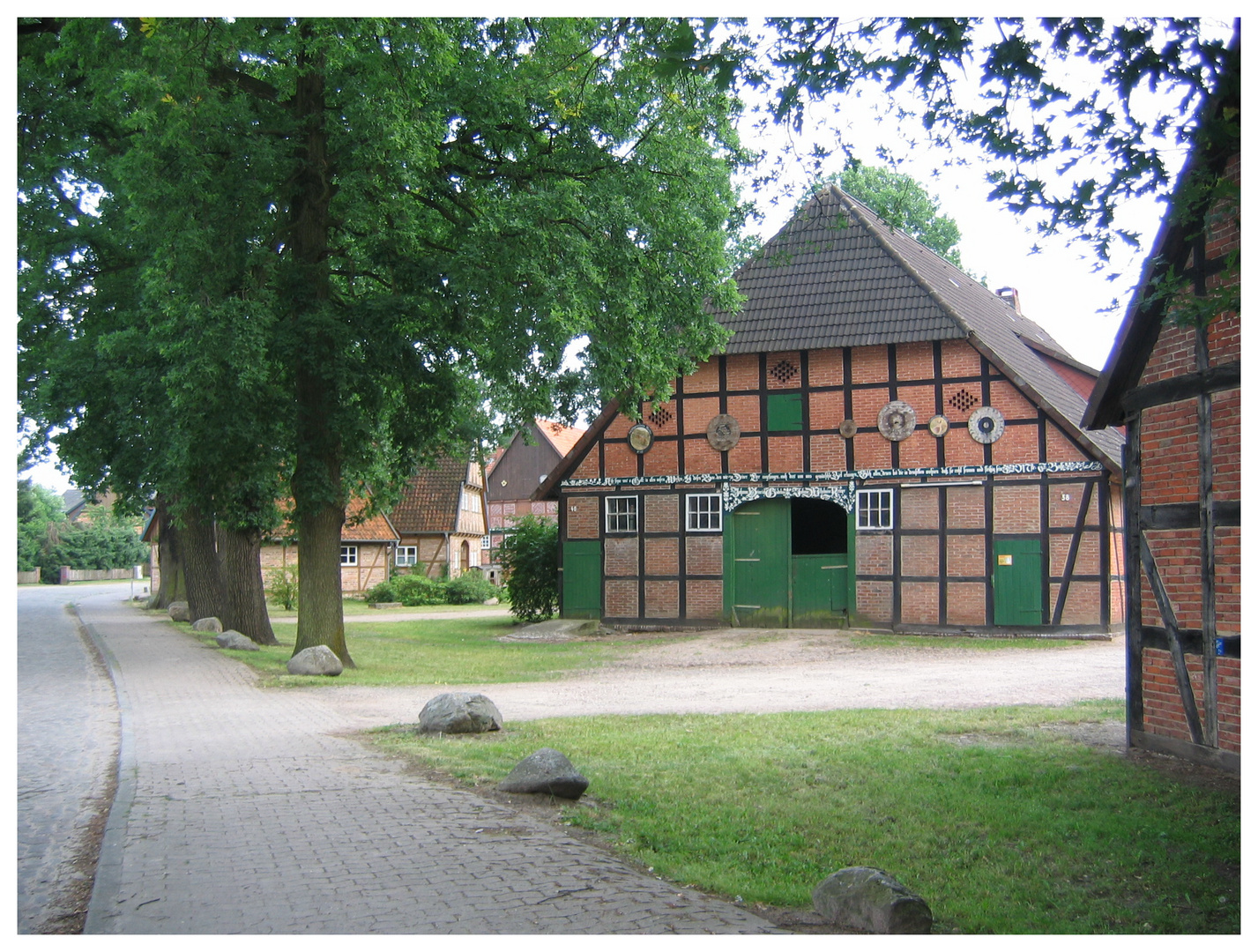 Häuser in Fachwerkbauweise Meitze Region Hannover